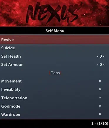 Phaze Menu (Nexus)