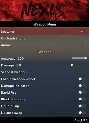 Phaze Menu (Nexus)